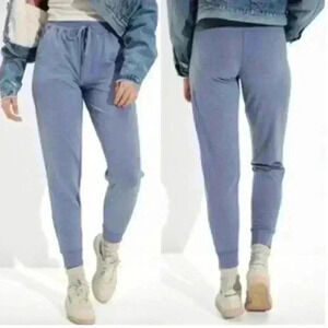 American Eagle Blue High Waist Drawstring Joggers NWT XXL